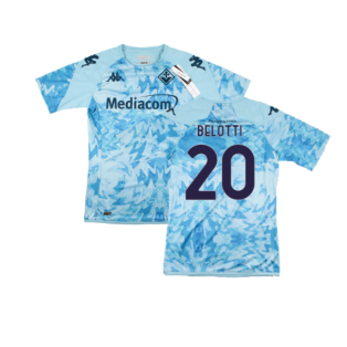 2023-2024 Fiorentina Pre-Match Shirt (Blue) (Belotti 20)
