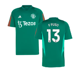 2023-2024 Man Utd Training Shirt (Green) (F Fuso 13)