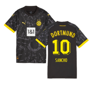 2023-2024 Borussia Dortmund Away Shirt (Ladies) (Sancho 10)