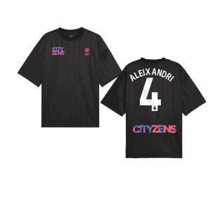 2023-2024 Man City FtblNrgy Jersey (Black) (Aleixandri 4)