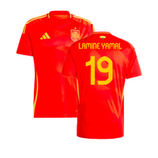 2024-2025 Spain Home Shirt (Lamine Yamal 19)