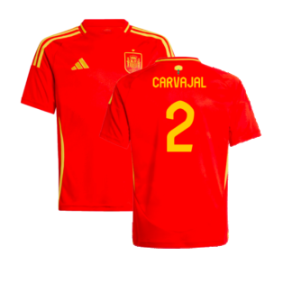 2024-2025 Spain Home Shirt (Kids) (Carvajal 2)