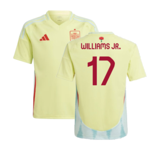 2024-2025 Spain Away Shirt (Kids) (Williams JR. 17)