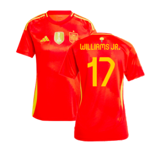 2024-2025 Spain Home Shirt (Ladies) (Williams JR. 17)