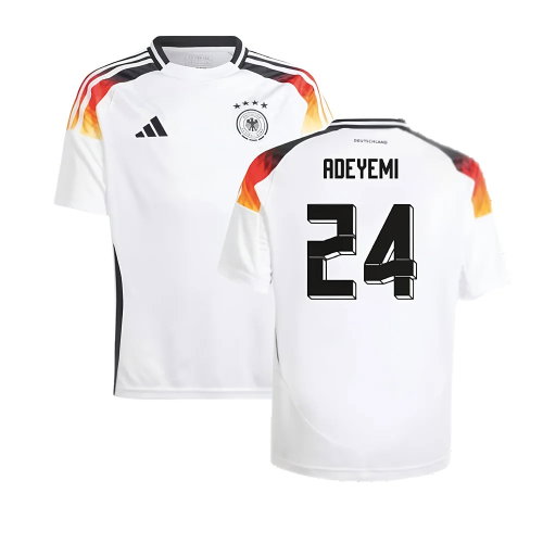 2024-2025 Germany Home Shirt (Kids) (Adeyemi 24) 2024-2025 Germany Home Shirt (Kids) (Adeyemi 24)