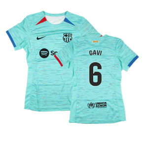 2023-2024 Barcelona Third Shirt (Womens) (Gavi 6)