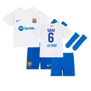 2023-2024 Barcelona Away Baby Kit (Gavi 6)
