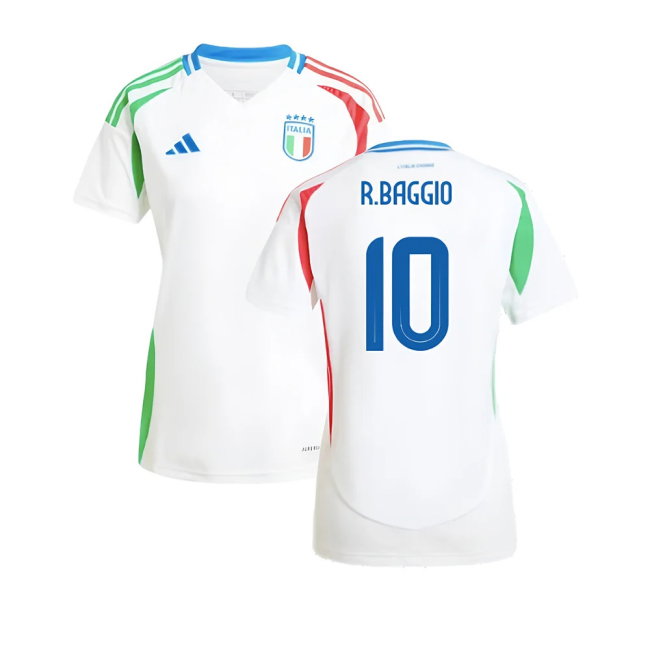 2024-2025 Italy Away Shirt (Ladies) (R.BAGGIO 10)