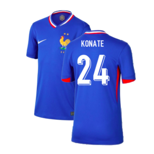2024-2025 France Home Shirt (Kids) (Konate 24)