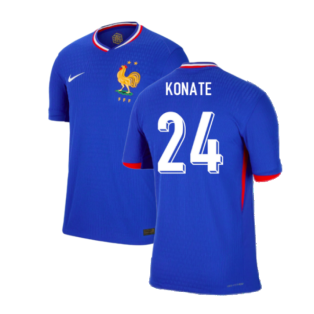 2024-2025 France Dri-FIT ADV Match Home Shirt (Konate 24)