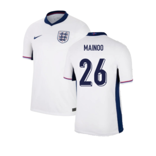 2024-2025 England Home Shirt (Mainoo 26)
