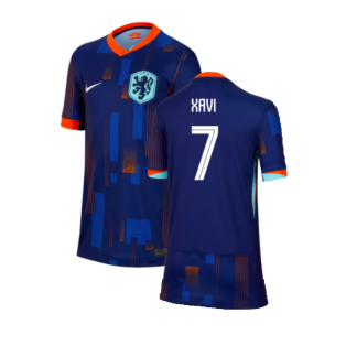 2024-2025 Netherlands Away Shirt (Kids) (Xavi 7)