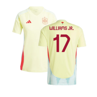 2024-2025 Spain Away Shirt (Ladies) (Williams JR. 17)
