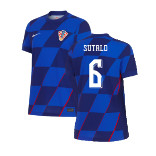 2024-2025 Croatia Away Shirt (Womens) (Sutalo 6)