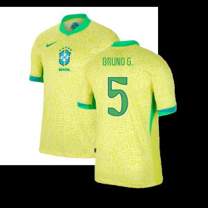 2024-2025 Brazil Home Shirt (Bruno G. 5)
