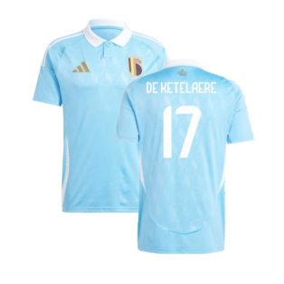 2024-2025 Belgium Away Shirt (De Ketelaere 17)