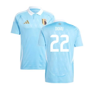 2024-2025 Belgium Away Shirt (Doku 22)