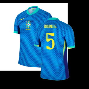 2024-2025 Brazil Away Dri-Fit ADV Match Shirt (Bruno G. 5)