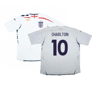 England 2007-09 Home Shirt (XL) (Very Good) (Charlton 10)