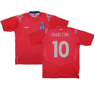 England 2004-06 Away Shirt (XL) (Very Good) (Charlton 10)