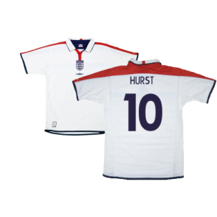 England 2004-05 Home Shirt (XL) (Very Good) (Hurst 10)