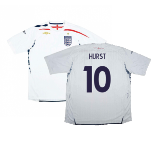 England 2007-09 Home Shirt (XL) (Very Good) (Hurst 10)