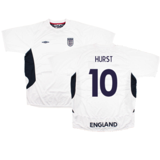 England 2005-07 Umbro Training Shirt (L) (Mint) (Hurst 10)