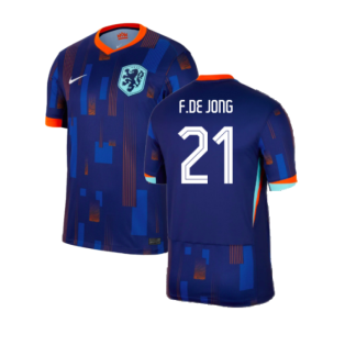 2024-2025 Netherlands Away Shirt (F.De Jong 21)