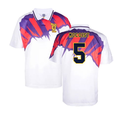 Scotland 1992 Away Retro Shirt (Mccoist 5)