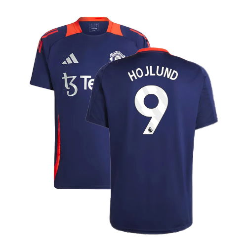 2024-2025 Man Utd Training Jersey (Night Indigo) (Hojlund 9)