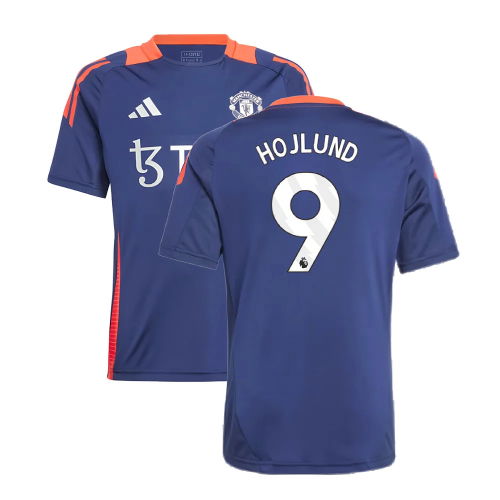 2024-2025 Man Utd Training Jersey (Night Indigo) - Kids (Hojlund 9)