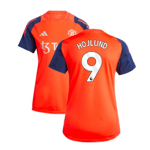2024-2025 Man Utd Training Jersey (Red) - Womens (Hojlund 9)