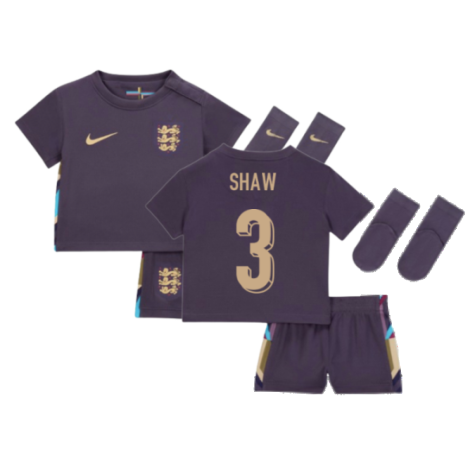 2024-2025 England Away Baby Kit (Shaw 3)