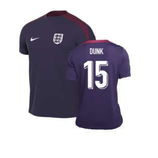 2024-2025 England Strike Training Shirt (Purple Ink) (Dunk 15)
