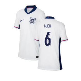 2024-2025 England Home Shirt (Kids) (Guehi 6)