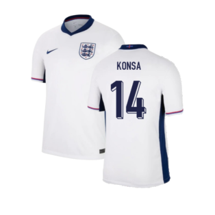 2024-2025 England Home Shirt (Konsa 14)