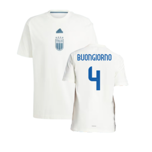 2024-2025 Italy Travel Tee (Off White) (BUONGIORNO 4)