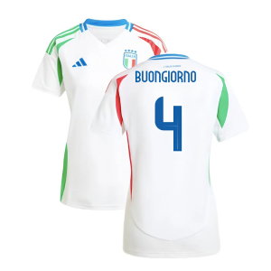 2024-2025 Italy Away Shirt (Ladies) (BUONGIORNO 4)