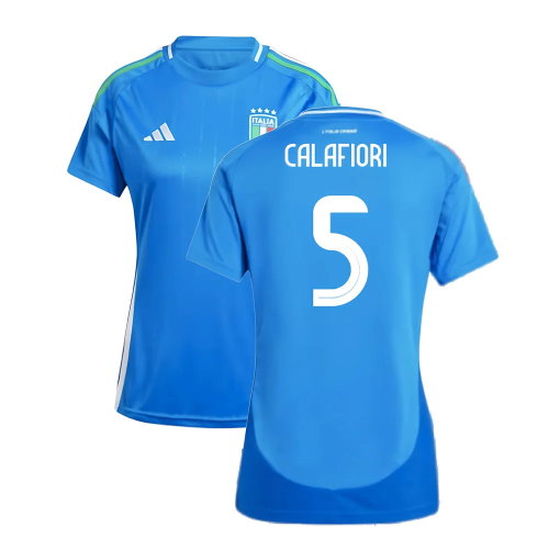 2024-2025 Italy Home Shirt (Ladies) (CALAFIORI 5)