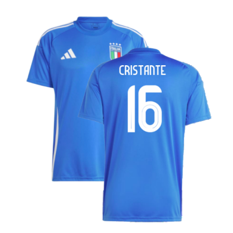 2024-2025 Italy Home Fan Jersey (CRISTANTE 16)