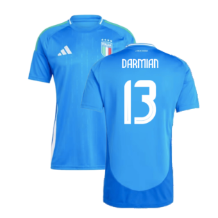 2024-2025 Italy Home Shirt (DARMIAN 13)
