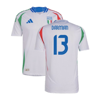 2024-2025 Italy Authentic Away Shirt (DARMIAN 13)