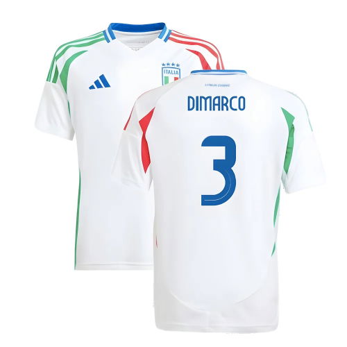 2024-2025 Italy Away Shirt (Kids) (DIMARCO 3)