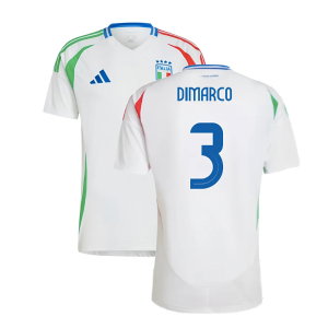 2024-2025 Italy Away Shirt (DIMARCO 3)
