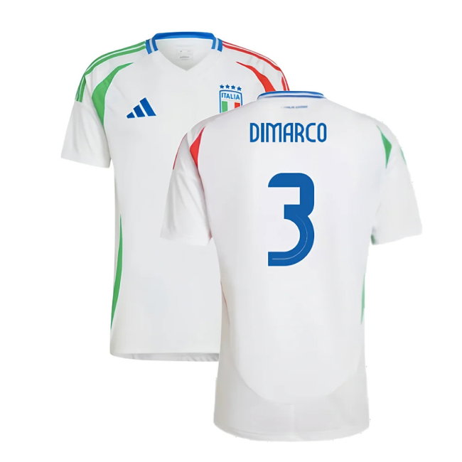 2024-2025 Italy Away Shirt (DIMARCO 3)