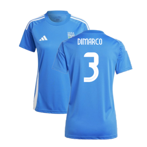 2024-2025 Italy Home Fan Jersey (Ladies) (DIMARCO 3)