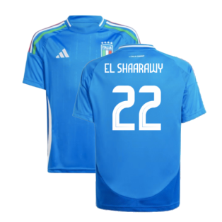 2024-2025 Italy Home Shirt (Kids) (EL SHAARAWY 22)