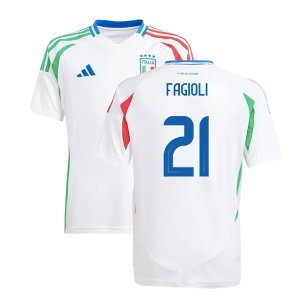 2024-2025 Italy Away Shirt (Kids) (FAGIOLI 21)