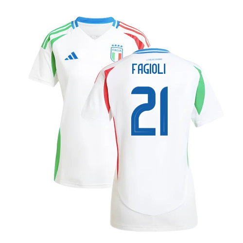 2024-2025 Italy Away Shirt (Ladies) (FAGIOLI 21)
