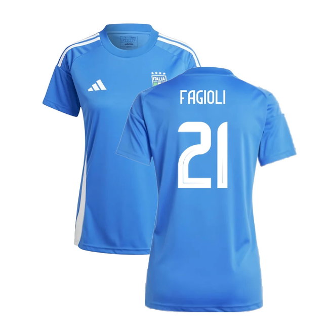 2024-2025 Italy Home Fan Jersey (Ladies) (FAGIOLI 21)